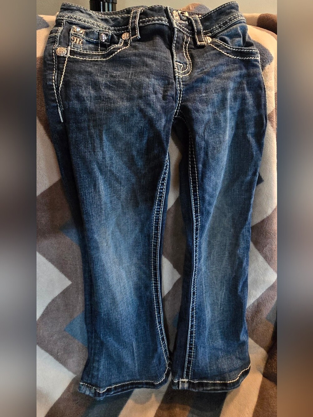 Miss Me Girls Bootcut Jeans Size 8